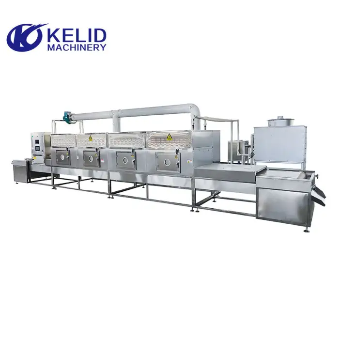 Spices Industrial Automatic Microwave Food Sterilization Machine