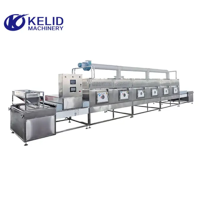 Spices Industrial Automatic Microwave Food Sterilization Machine