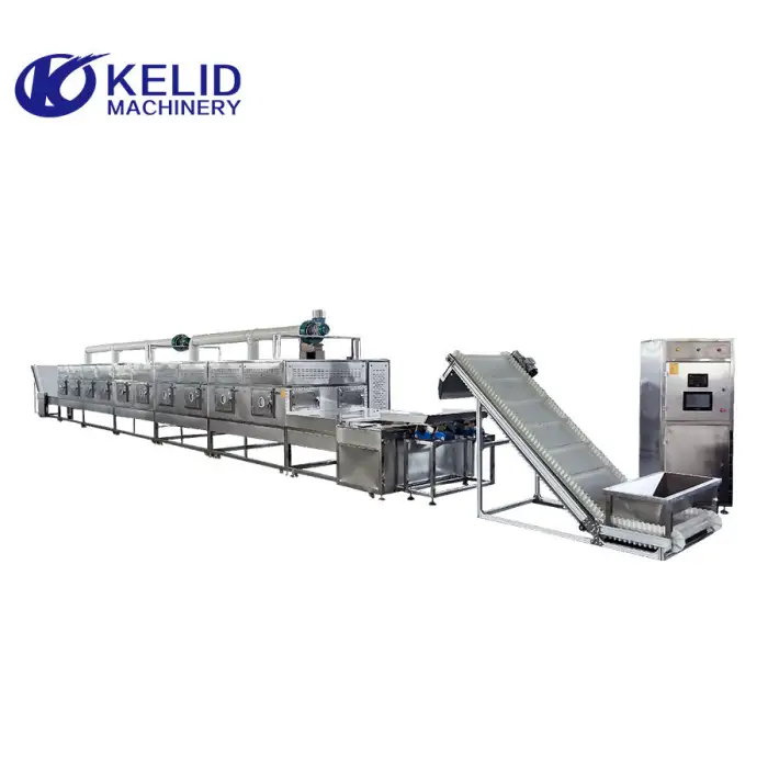 Spices Industrial Automatic Microwave Food Sterilization Machine