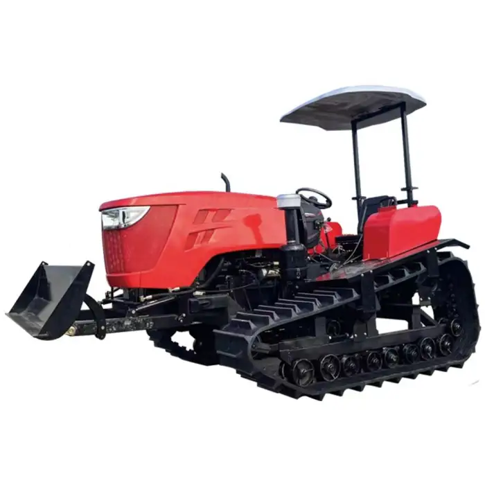 Diesel Greenhouse Rotary Tiller Crawler Field Cultivator Management Orchard Rotary Tiller Cultivator