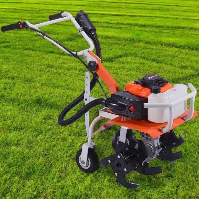 Agricultural Farming Gasoline/Diesel Engine Cultivators Home Use Rotavator Walking Tractor Weeding Mini Rotary Power Tiller