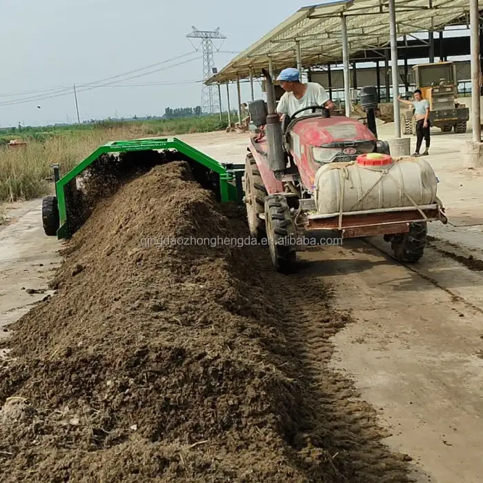 2-3.5m Width Tractor Towable Organic Compst Windrow Turner