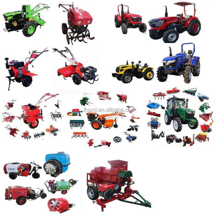 Agricultural Mini Gasoline or Diesel Rotavator Tiller/Gasoline Power Multifunction Soil Tilling Machine