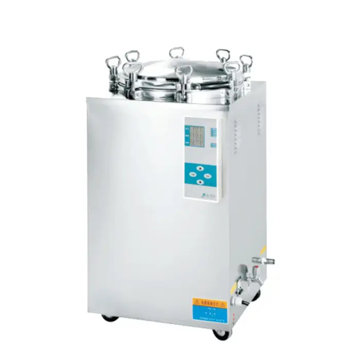 75L Stainless Steel Automatic Vertical Steam Sterilizer Autoclave Canned Food Retort Machine