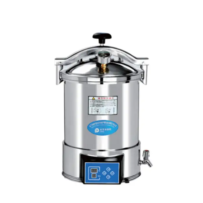 100L Stainless Steel Automatic Vertical Steam Sterilizer Autoclave Canned Food Retort Machine