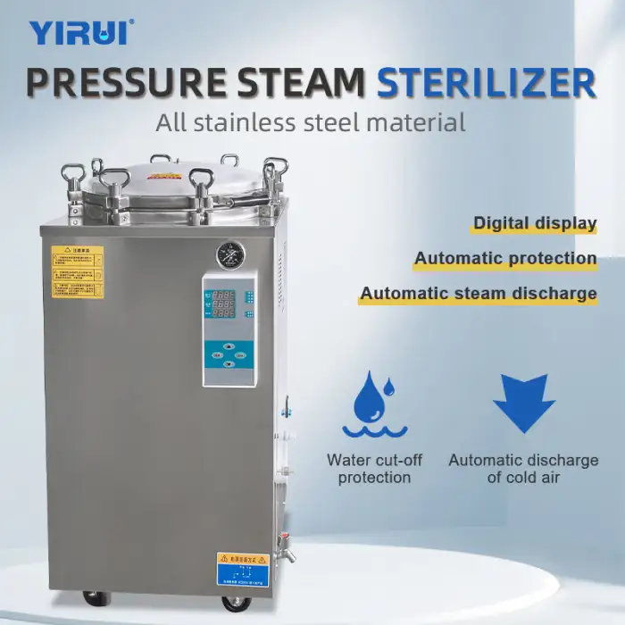 150 Litre Large Capacity Vertical Autoclave Sterilizer for Canned Foods and Mushroom