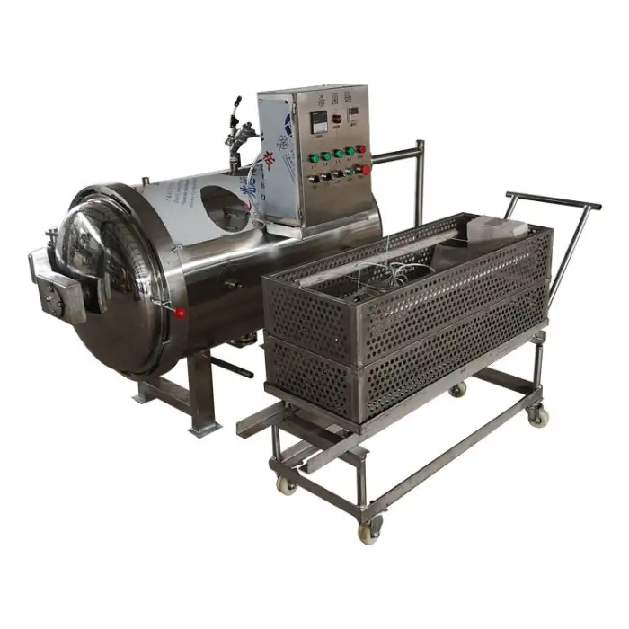 200L Small Home Use Retort Sterilizer Sterilization Machine Pot in Malaysia / Mini Food Retort Sterilizer Machine