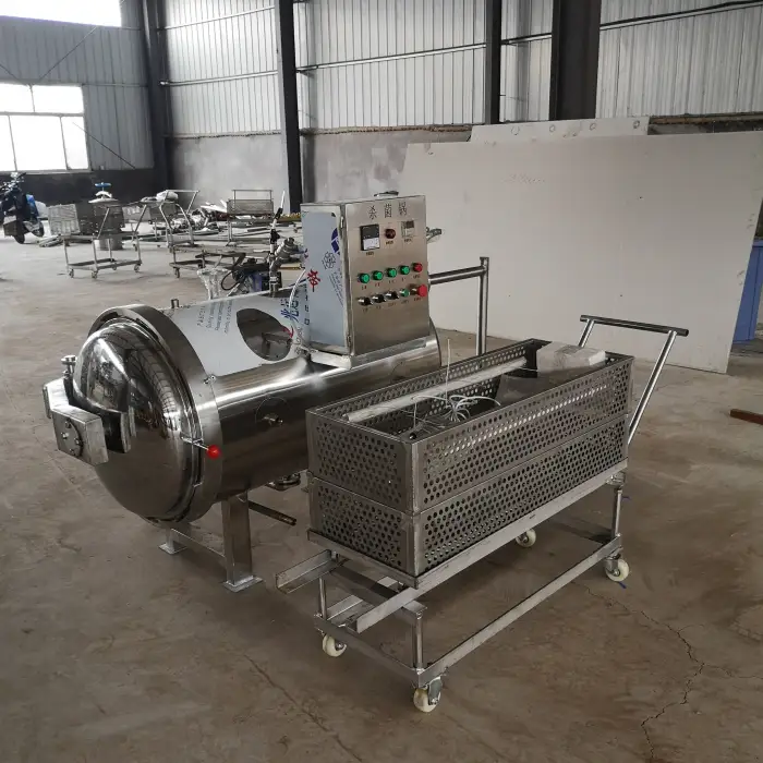 200L Small Home Use Retort Sterilizer Sterilization Machine Pot in Malaysia / Mini Food Retort Sterilizer Machine