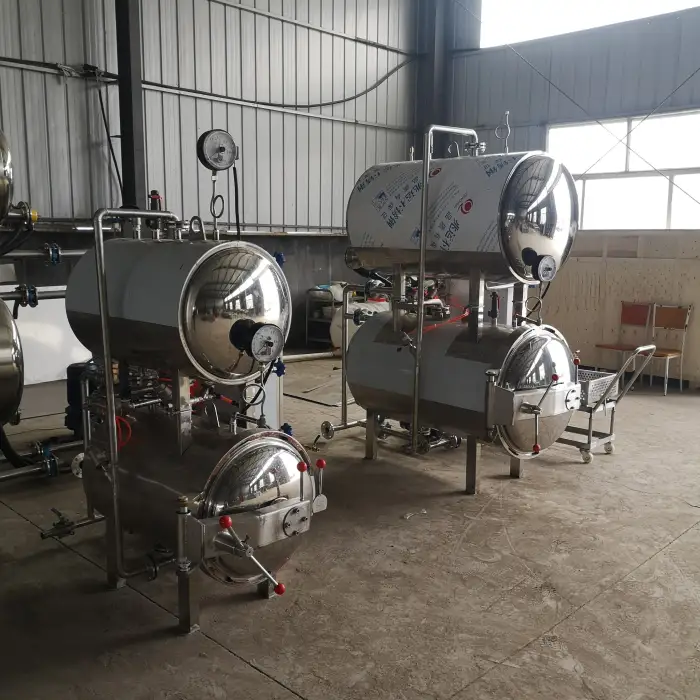 200L Small Home Use Retort Sterilizer Sterilization Machine Pot in Malaysia / Mini Food Retort Sterilizer Machine