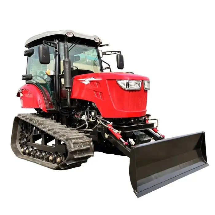 Multi-Functional Agricultural Diesel Powered Crawler Rotary Tiller Farm Tractor Farm Tiller Cultivator Machinery