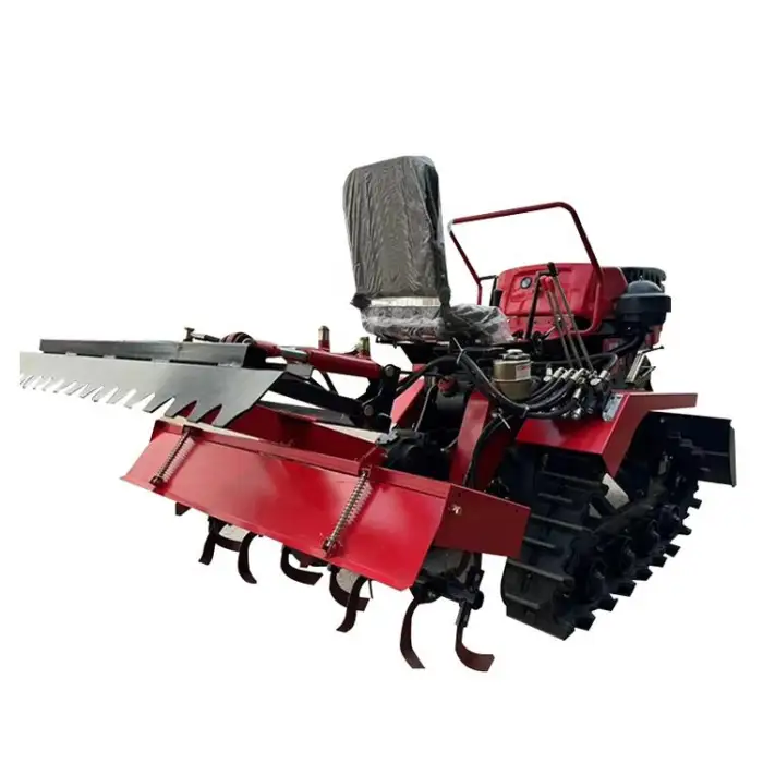 Rotary Tiller Diesel Tiller Mini Walking Tractor Cultivating Machine for Farm and Garden