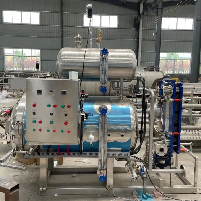 Water Spray Food Retort Autoclave Sterilization Machine Industrial Heat Sterilizer Can Fruit Puree Mushroom Autoclave