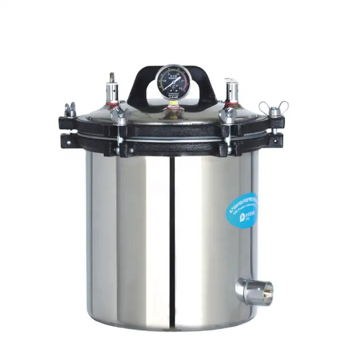 Portable Autoclave Sterilization Machine Food Medical Electric Sterilize 18L Autoclave