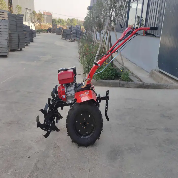 EP1050 9HP Gasoline Power Tiller Garden Rotavator Cultivator for Home Use & Farms New Condition with Core Motor Component