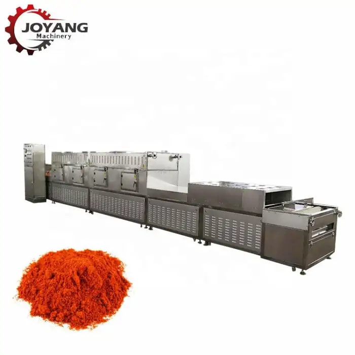 Sterilizer Machinery High Efficiency Tunnel Spice Sterilization Spices Sterilizing Machine