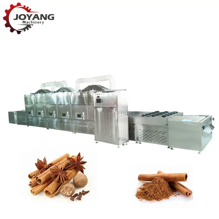 Sterilizer Machinery High Efficiency Tunnel Spice Sterilization Spices Sterilizing Machine