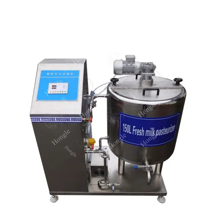 Hot Selling Fruit Pulp Egg Liquid Pasteurization Sterilization Machine Fruit 100 Liter Milk Pasteurizer