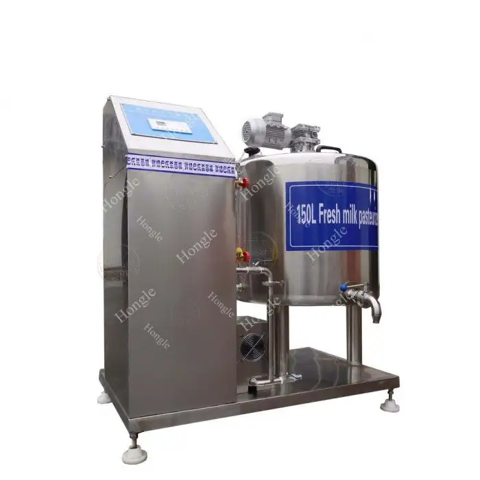 Hot Selling Fruit Pulp Egg Liquid Pasteurization Sterilization Machine Fruit 100 Liter Milk Pasteurizer