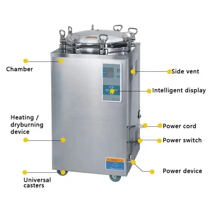 35L 50L 75L 100L 120L 150L Commercial Food Mushroom Substrate Autoclave Sterilizer