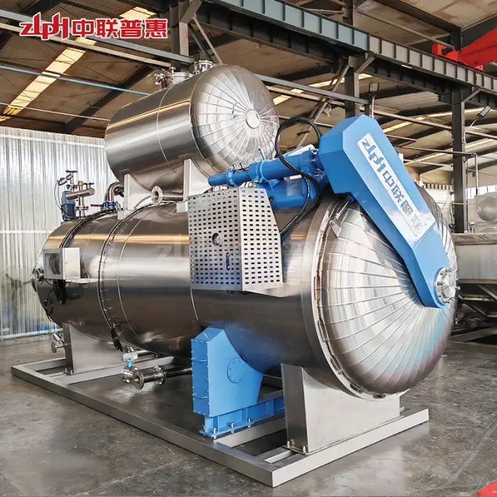 Rotary Water Spray Retort Machine for Pouch Food Sterilizer Retort Machine