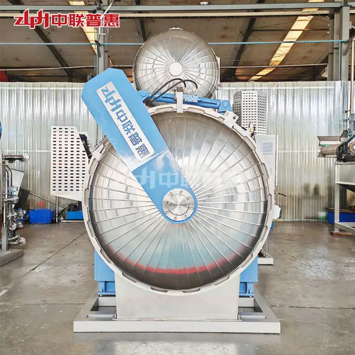 Rotary Water Spray Retort Machine for Pouch Food Sterilizer Retort Machine