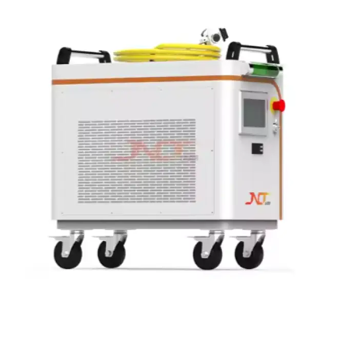 300W Portable Rust Removal Fiber Laser Cleaning Machine No Damage Laser Stone and Brick Cleaning Car Repair Handheld