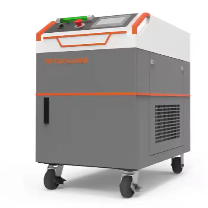 TIPTOPLASER 200W 300W Paint Coating Cleaning Pulse Laser for Auto Parts Clean Paint Rust Laser Cleaning Stone Oil Machine