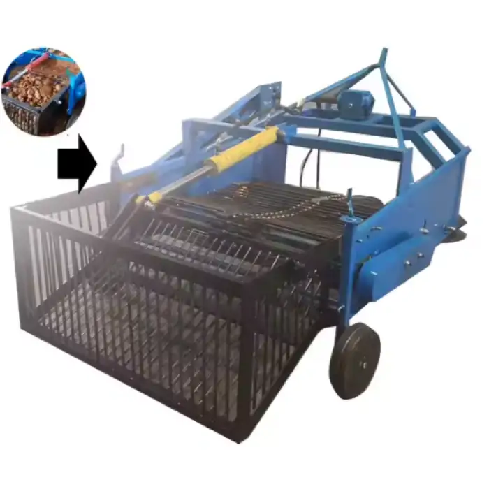 Tractor Rear Rock Picker Rock Picker for Wasteland Farm Digging Stone Cleaning Machine