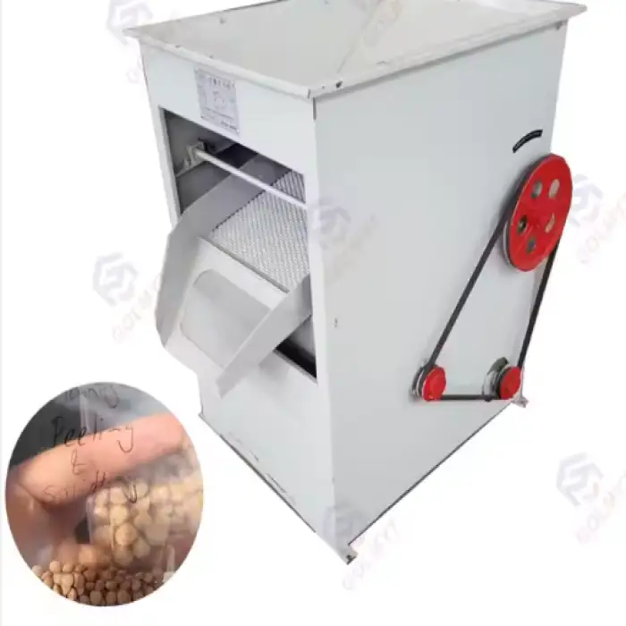 Paddy Wheat Rice Impurity Sand Stone Straw Removal Screen Machine / Rice Destoner Cleaning Machine