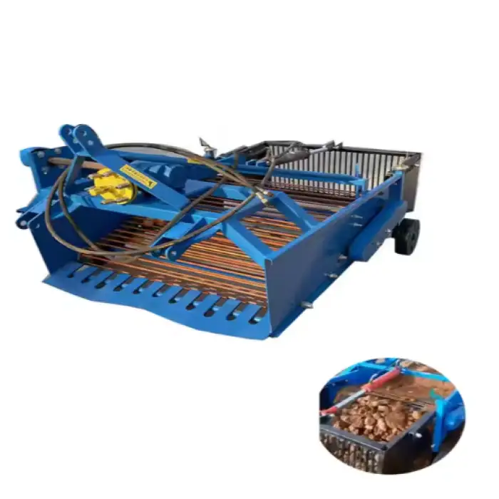 Farm Rock Cleaning Picker Machine Removing Stones From Soil Removal Farm Rock Stone Picker Machine