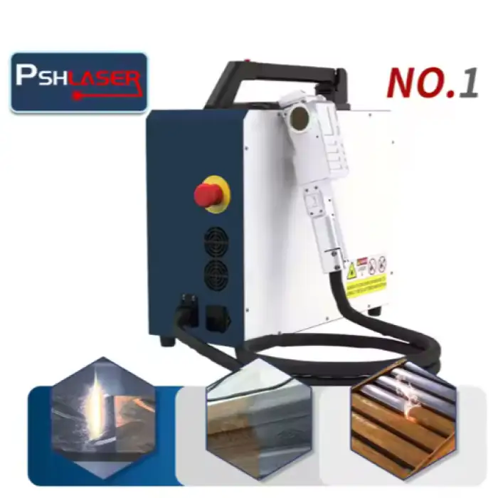 Backpack Portable Type Handheld Laser Cleaner Rust Removal Industrial 100w 100watt Pulse Mini Fiber Laser Cleaning Machine Price