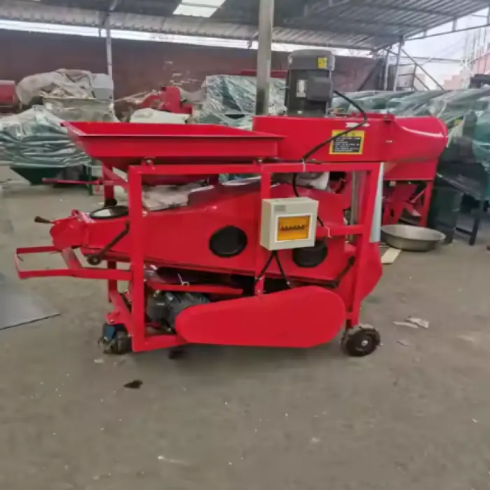 1-2 Tons/hour Cleaning Groundnut Stones Separator Peanut Destoner / Stone Removing Machine HJ-CM2000