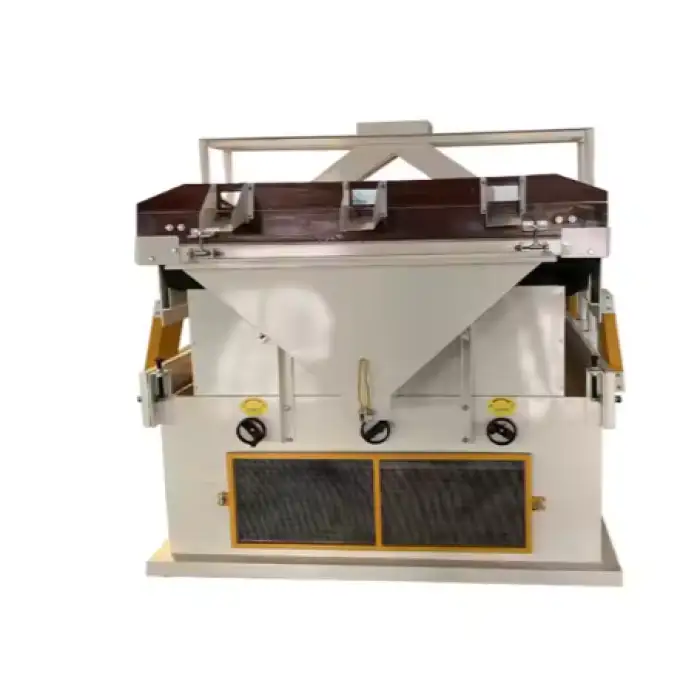 Rice Paddy Palm Coffee Grain Beans Seed Graivty Destoner Separator Machine