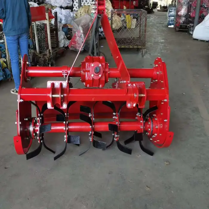 Mini Case Rototillers Farm Rotary Cultivators Tiller Gear Driven Petrol Rotavator