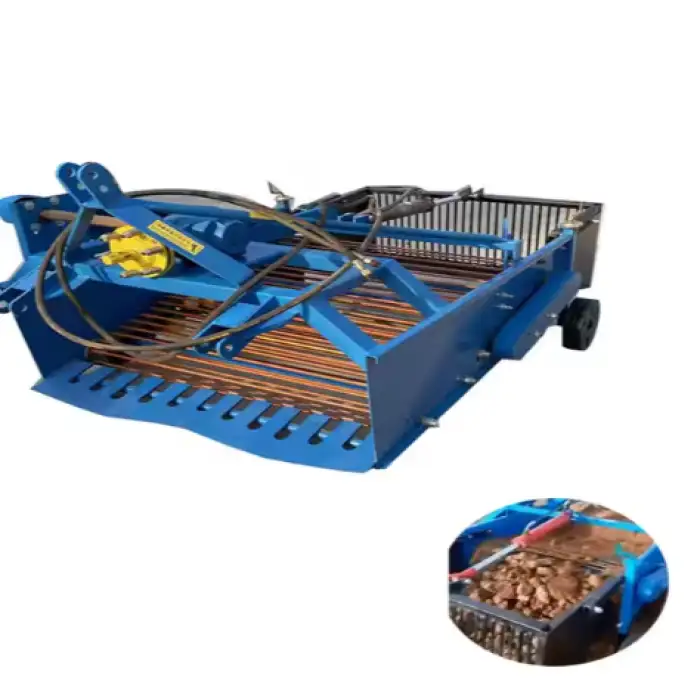 Farm Rock Cleaning Picker Machine Removing Stones From Soil Removal Farm Rock Stone Picker Machine