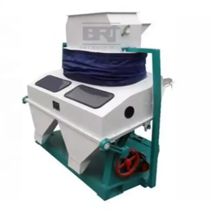 TQSX100 Rice Cleaning Destoner 5 Ton Rice Mill Rice Stone Removing Machine