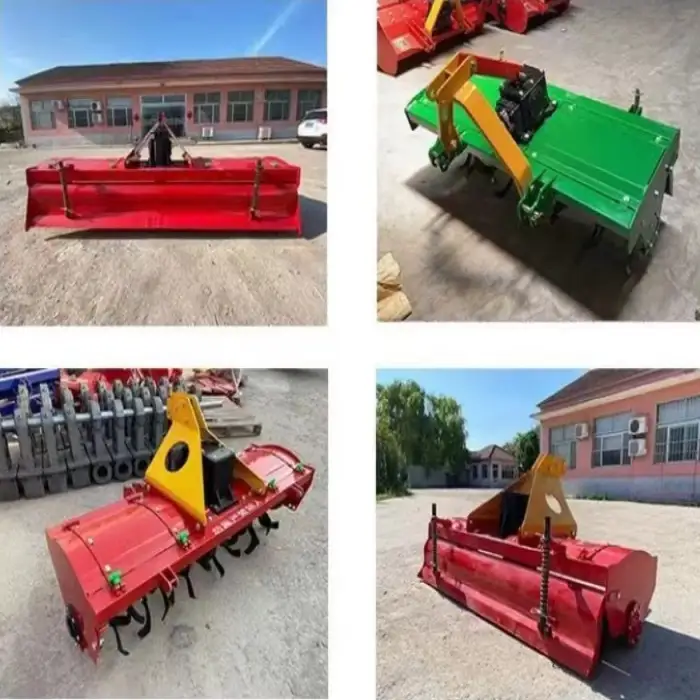 3 Point Heavy Stubble Rotary Tiller Rotavator Rotary Tiller