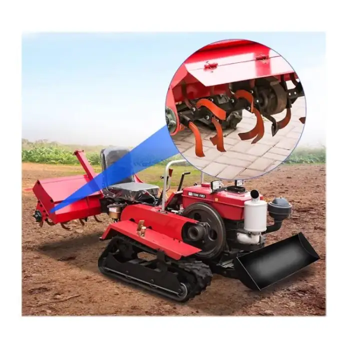 Mini Cultivator Rotary Tiller Multi Function Garden Cultivator Rotavator Tiller Mini