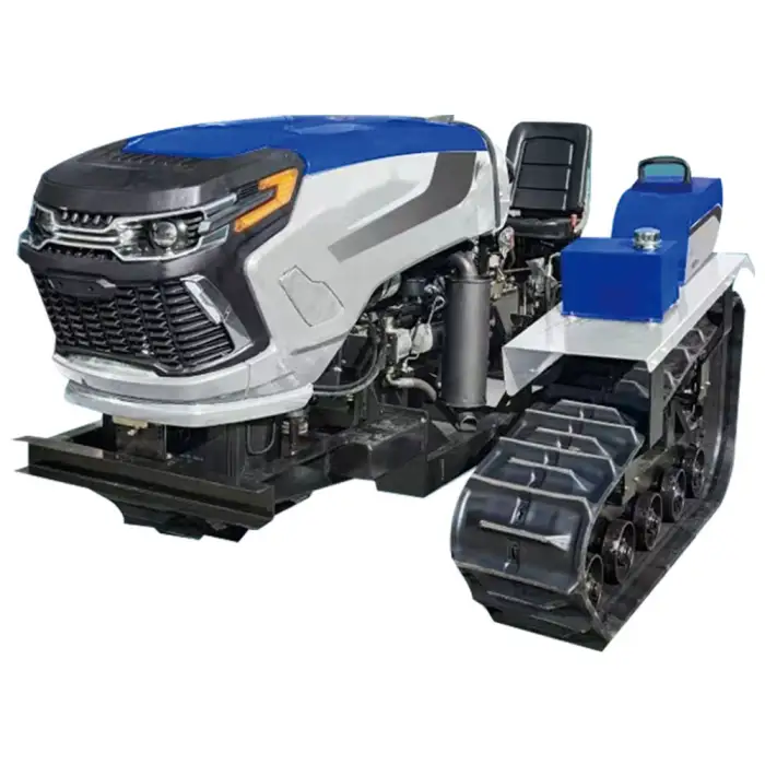 Multifunctional Agricultural Small Diesel Four-Wheel Drive Riding Rotary Tiller