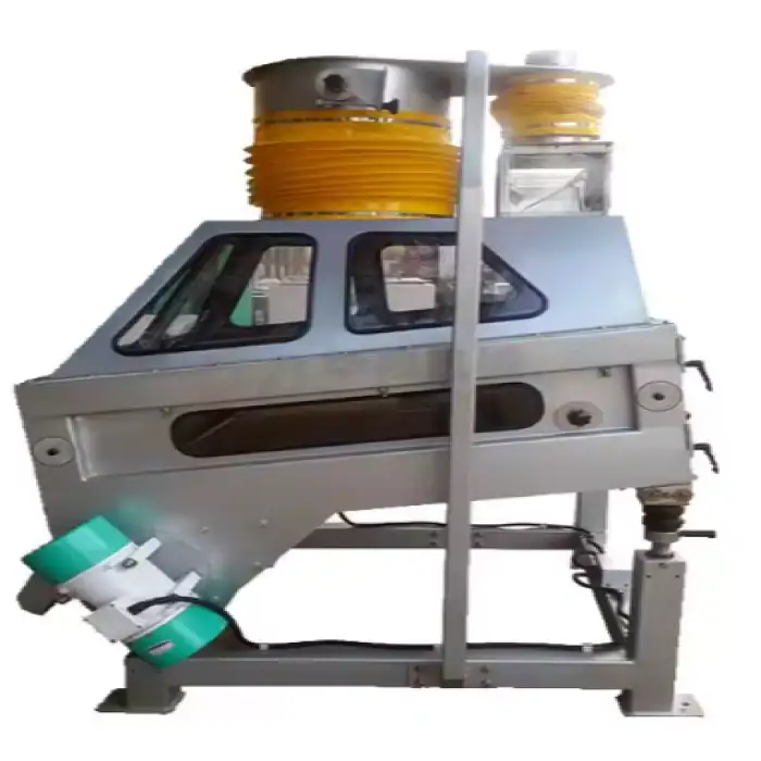 DZJX High Efficient Rice Stone Removing Machine Paddy Grain Cleaning Machine Grain Destoner