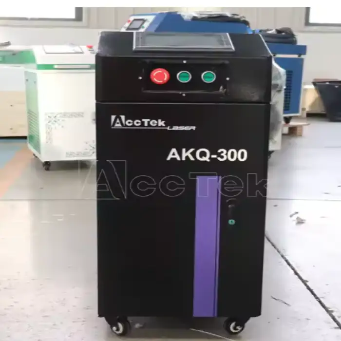 Fiber Laser Cleaning Machine for Stone Pulse Laser Cleaning Machine for Wood 100W 200W 300W 500W Pulse Laser Clear Machine