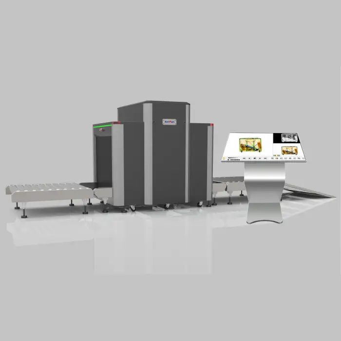 Safeagle SE100100C 160KVA Airport Checkpoints Customs Port Security System X-ray Baggage Scanner with AI Detection