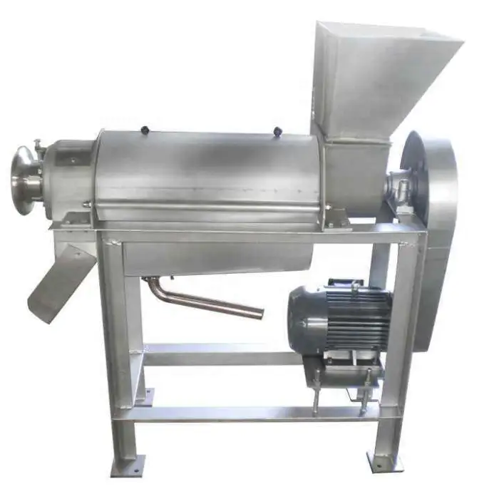 Industrial Cold Press Fruit Juice Screw Extractor Vegetable Crushing Juicer Dispenser Machine