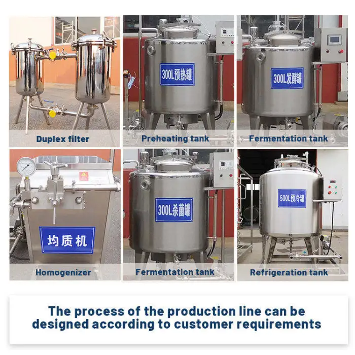 Small Dairy Milk Product Processing Line / Milk Production Line/machine