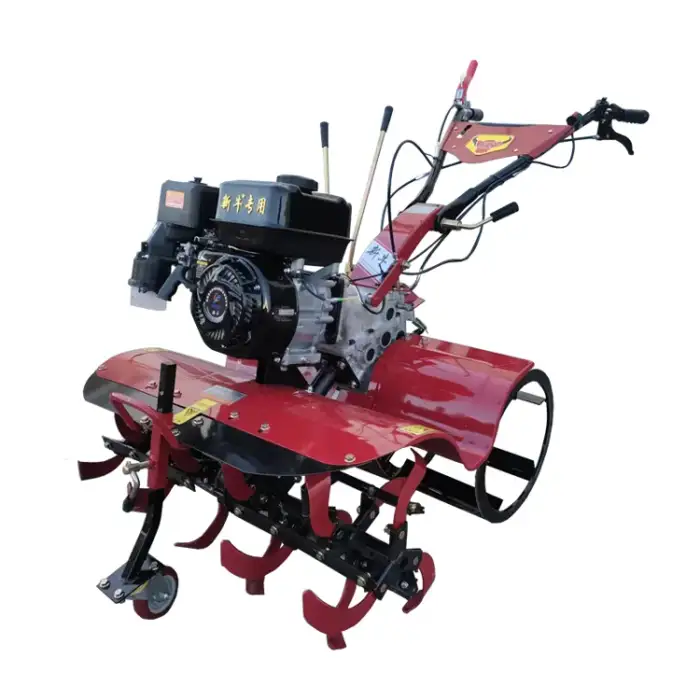 7HP 170F Mini Cultivating Machine Power Tiller Rotary Agricultural Machinery Cultivator