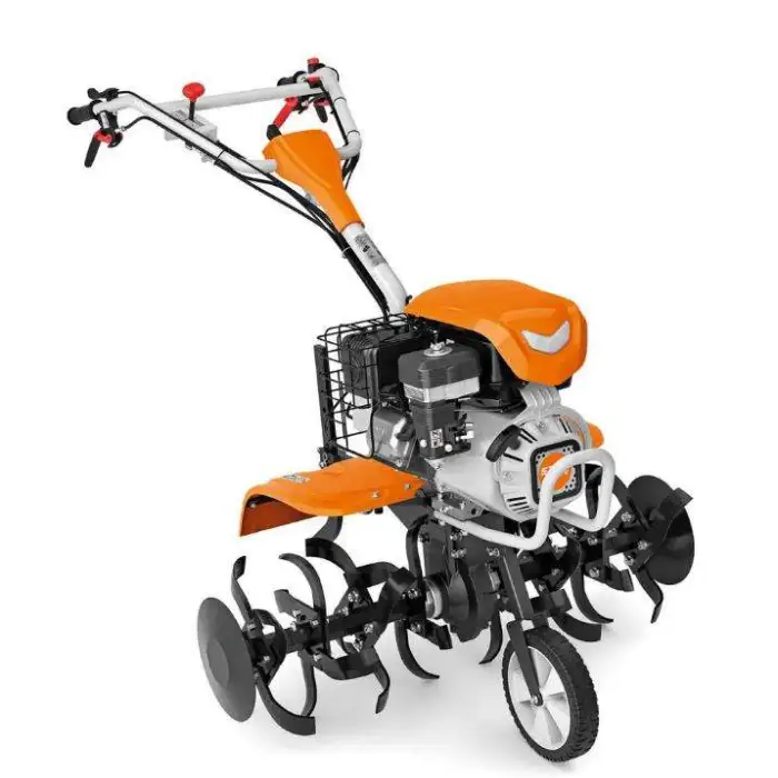 Mini Walking Tiller Power Cultivator Garden Micro Crawler Machine Agricultural Farming Ridger Rotavator Engine Gear Motor