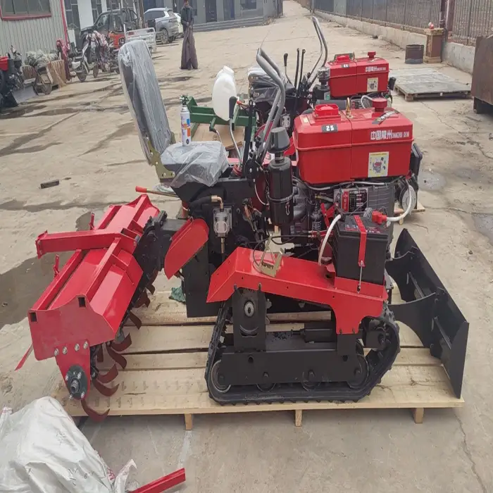 Rotavator Crawler Multifunctional Agricultural Machinery Farming Equipment Farm Tillers