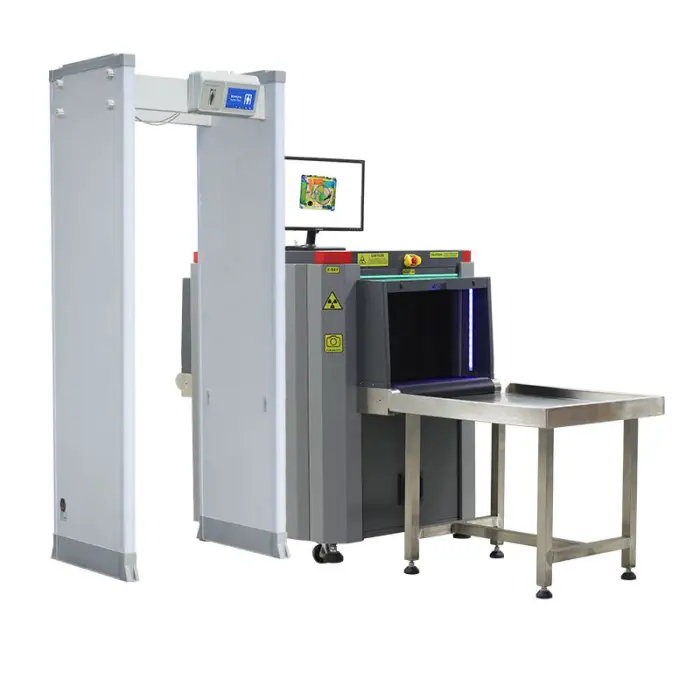 Safeagle Airport Xray Inspection Machines Multi Energy 5335 6040 6550 X-ray Baggage Scanner Detector Cost for Church