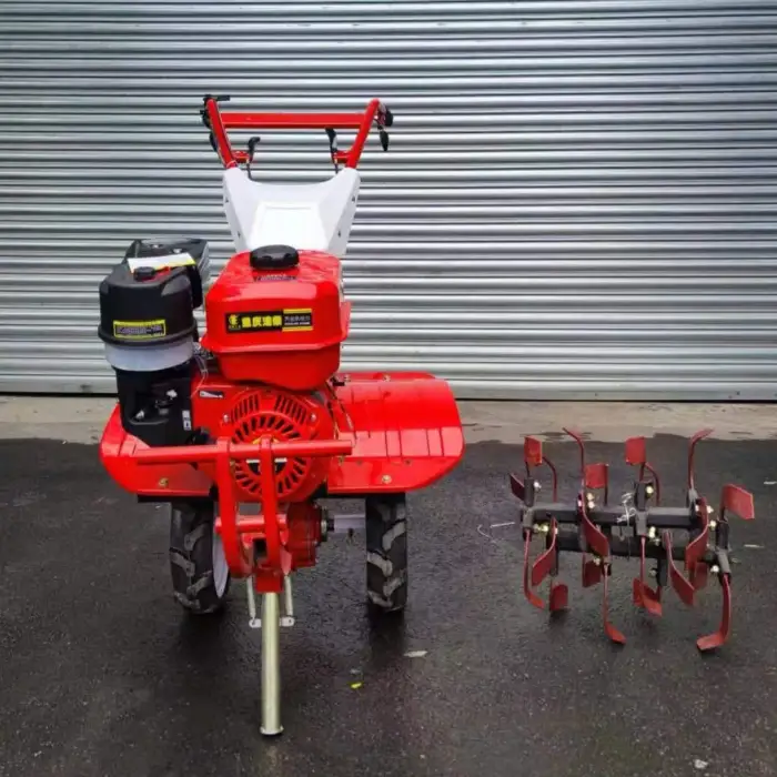 Agricultural Farming 9HP/177F Gasoline Powered Micro Farm Tiller Blade Rotovator Cultivator Weeder Mini Land Cultivation Machine