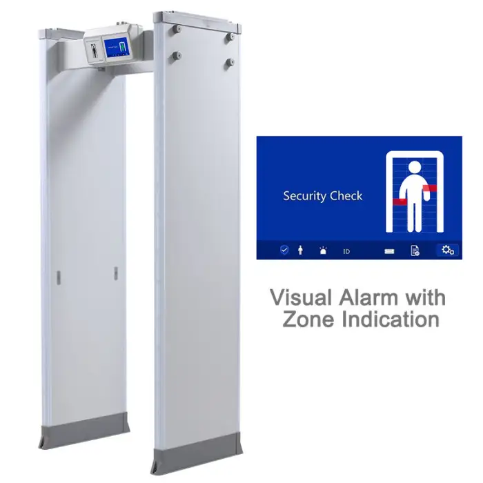 Abnormal Body Temperature Gate 32x24 Pixel Thermal Camera Imaging Temperature Measuring Walk Through Door